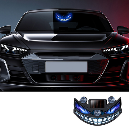 🔥 49% OFF! 😈 “Devil's Sucker” Solar LED Car Warning Light ✨ Vibration Sensor, USB & Solar Charging, Universal for Cars & Trucks
