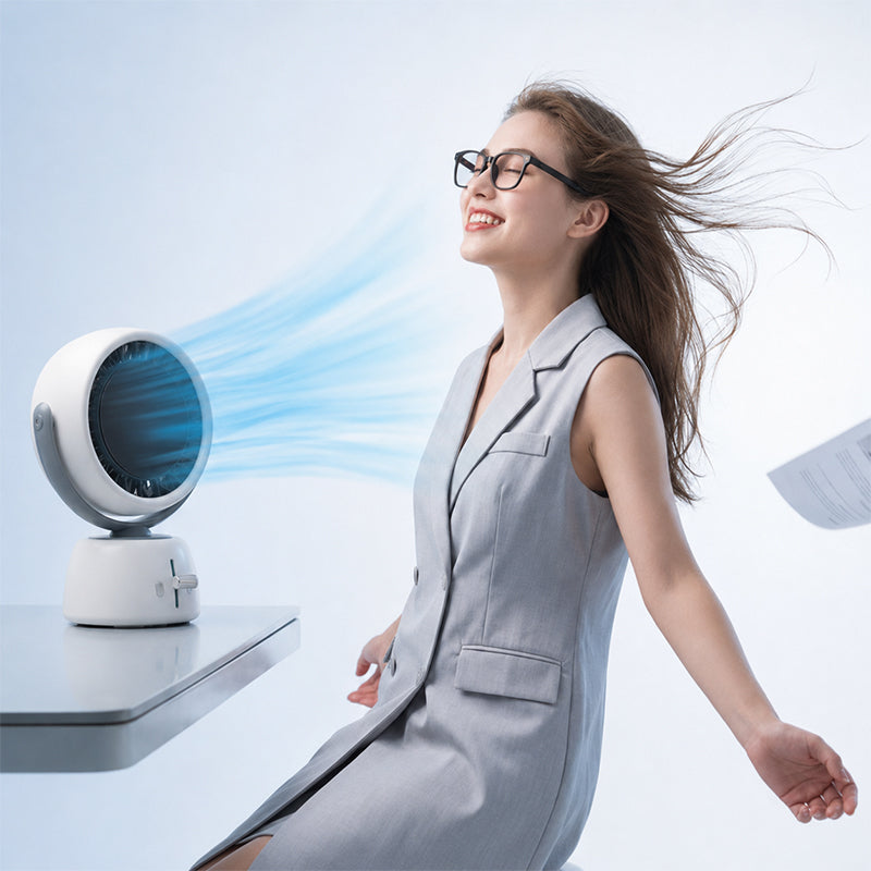 ⏳Time-Limited Special⏰Smart Face Tracking Desktop Fan
