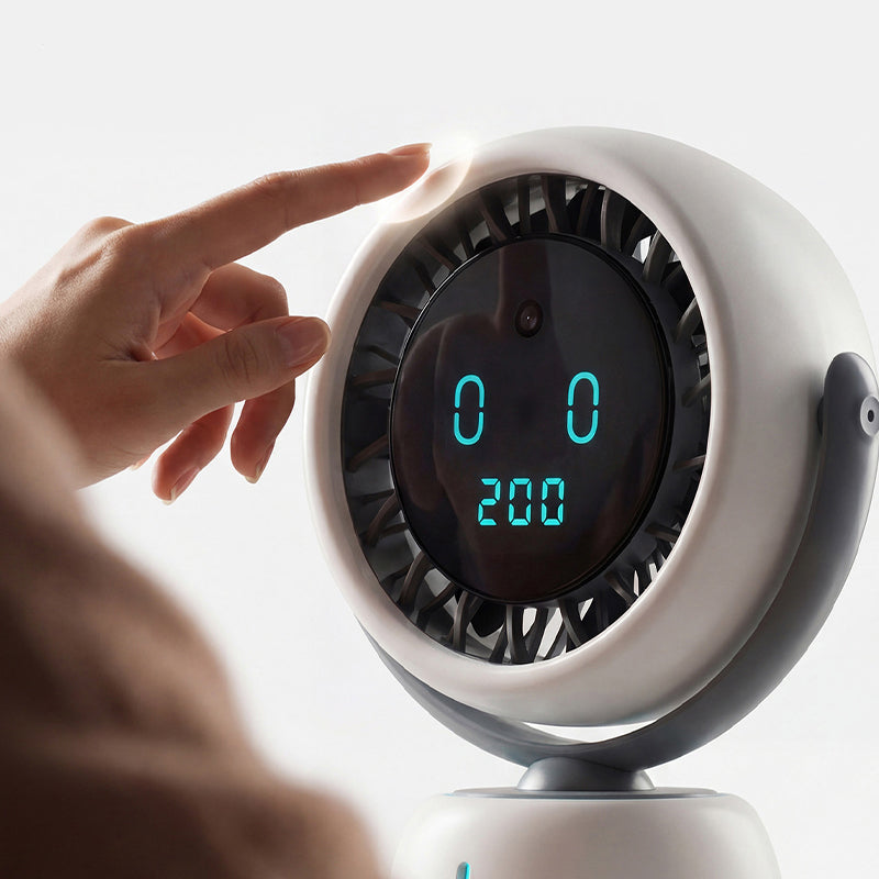 ⏳Time-Limited Special⏰Smart Face Tracking Desktop Fan