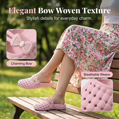 📢📢40% OFF !! ⏰Women's Closed-Toe Breathable Mules