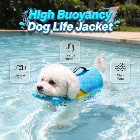 🔥Summer Hot Sale: 50% Off🔥High Buoyancy Dog Life Jacket