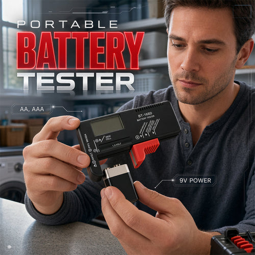 Universal Digital Battery Tester