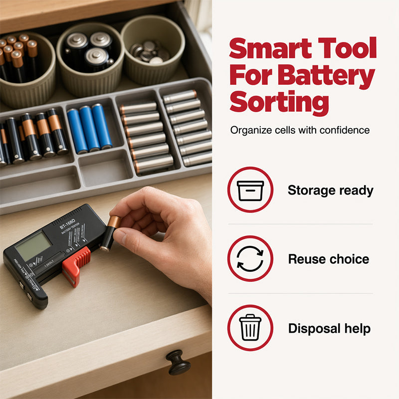 Universal Digital Battery Tester