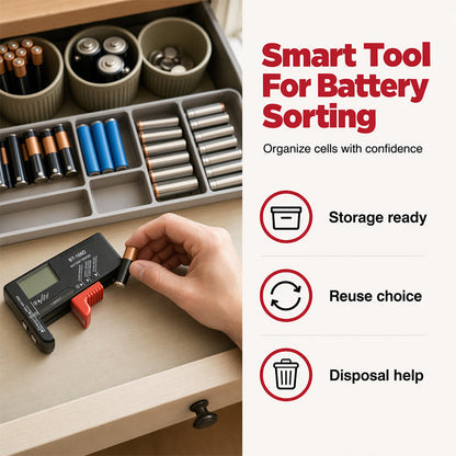 Universal Digital Battery Tester