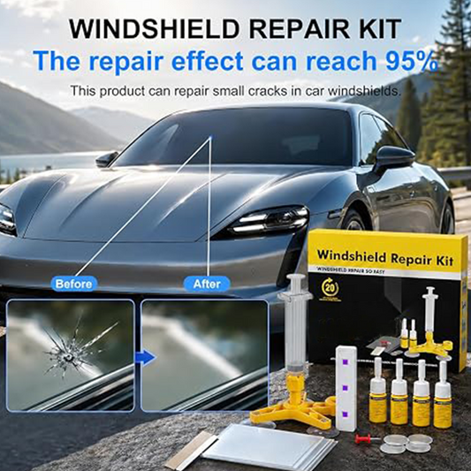 Car Windshield Chip Repair Kit