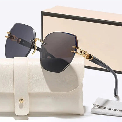 ⏳Time-Limited Special 49％ OFF!⏰Statement Rimless Sunglasses