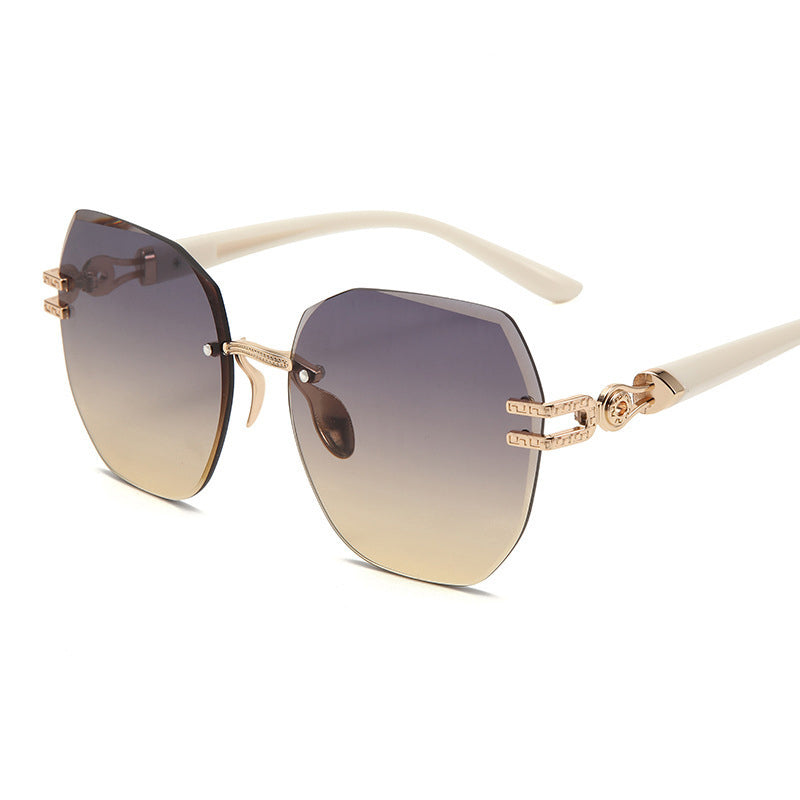 ⏳Time-Limited Special 49％ OFF!⏰Statement Rimless Sunglasses