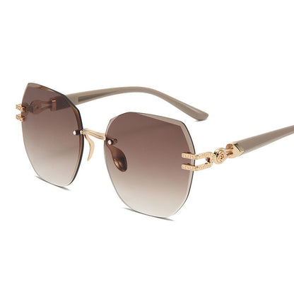 ⏳Time-Limited Special 49％ OFF!⏰Statement Rimless Sunglasses