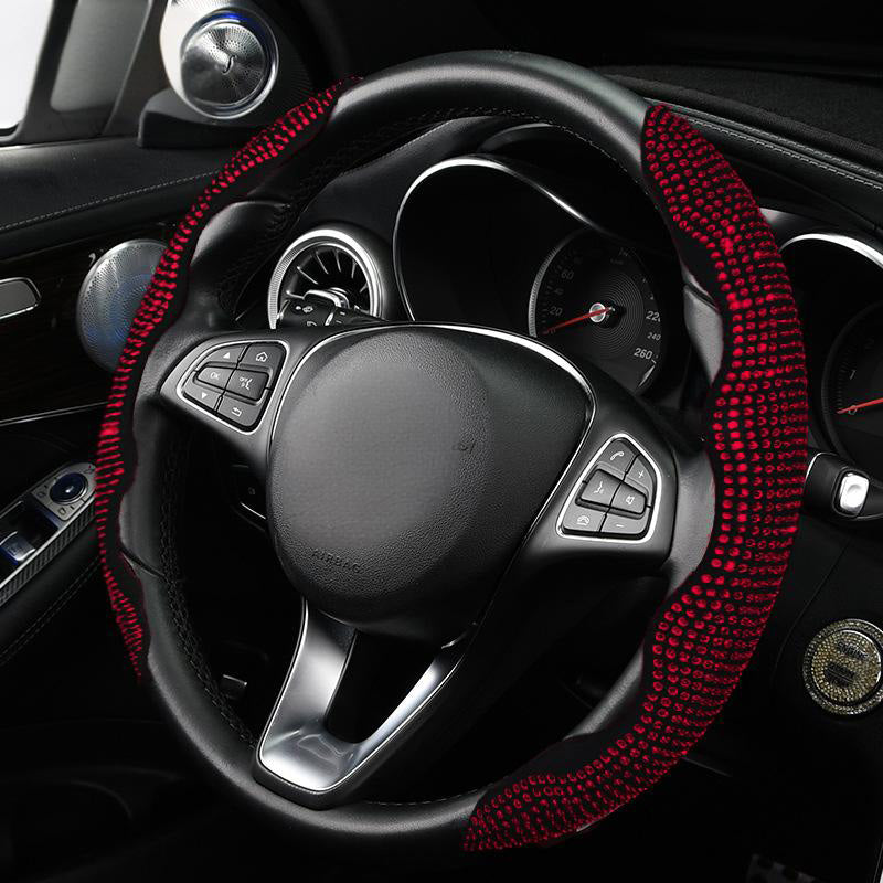 Rhinestones Bling Cover for Auto Steering Wheels