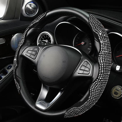 Rhinestones Bling Cover for Auto Steering Wheels