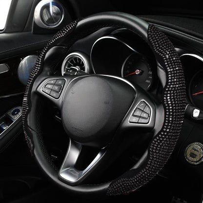 Rhinestones Bling Cover for Auto Steering Wheels