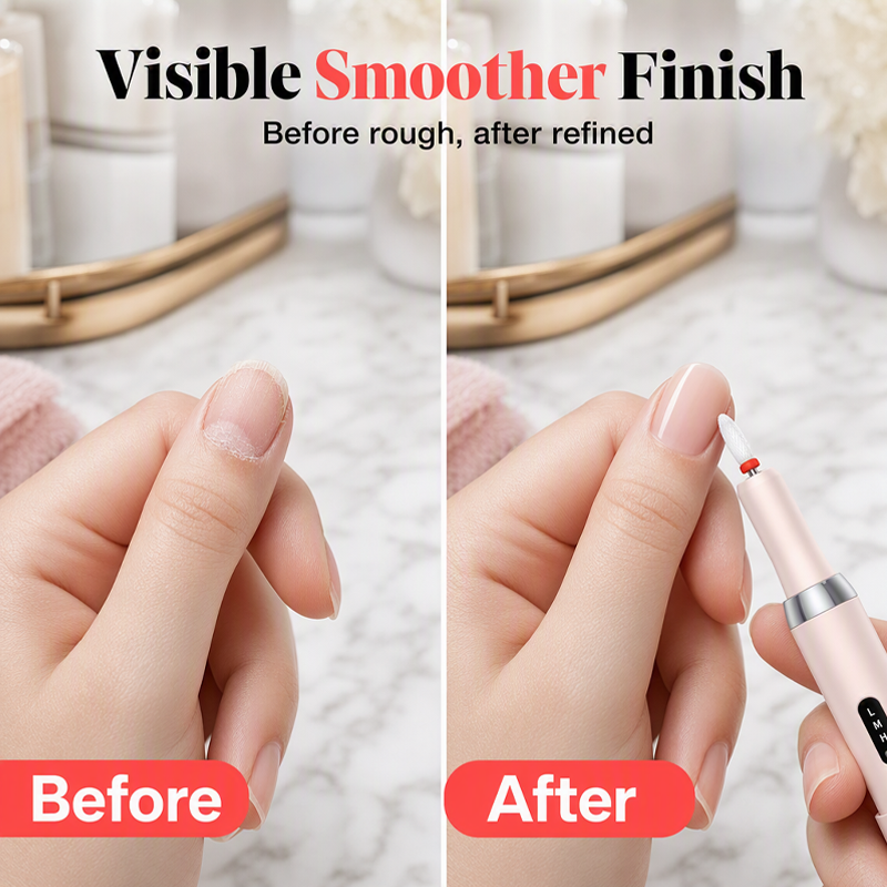 ⏰ 49% OFF💅🔋 Cordless Electric Nail Drill Machine with Charging Base – Professional Manicure at Home! | Portable, Rechargeable & Ready Anytime ✨