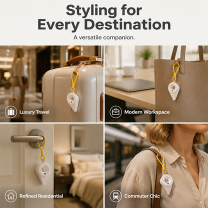 Portable Travel Door Stopper Security Device