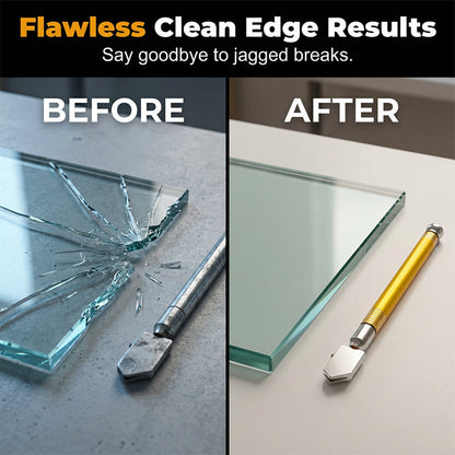 🥳2026 HOT SALE🥳💞50K+ SOLD!🔧💎 50% OFF! Professional Diamond Glass Cutter – Precision carbide tip, alloy handle & anti‑slip grip. Clean cuts on tiles, mirrors & thick glass – save on professional fees! 🛠️✨