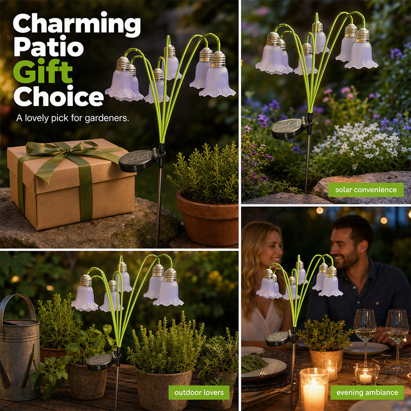 ⏳Limited-time 49% off⏰Solar Flower Lights Outdoor Garden Decorations💐💡