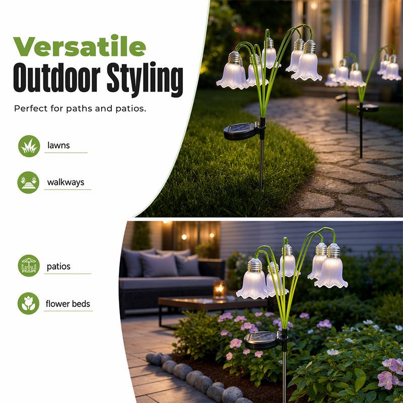 ⏳Limited-time 49% off⏰Solar Flower Lights Outdoor Garden Decorations💐💡