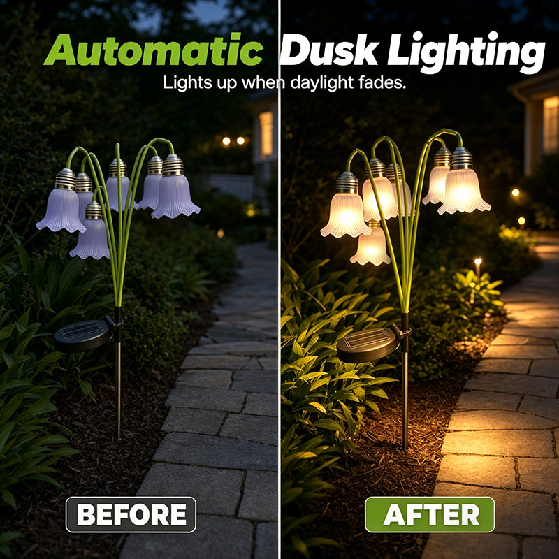 ⏳Limited-time 49% off⏰Solar Flower Lights Outdoor Garden Decorations💐💡