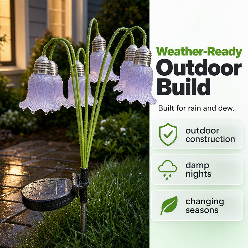 ⏳Limited-time 49% off⏰Solar Flower Lights Outdoor Garden Decorations💐💡