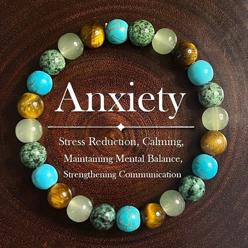 🎁 50% OFF! ⏰ 2026 Sale — Over 19,800 Sold!  Natural Stone Bead Bracelet – Gradient Glow, Grounded Vibes ✨