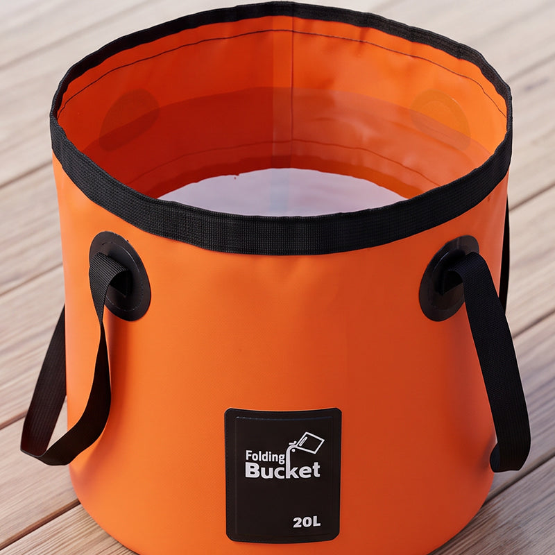 📢📢40% OFF !! ⏰Portable Folding Bucket for Outdoor Camping and Fishing