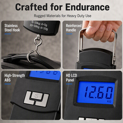 📢📢40% OFF !! ⏰Mini Portable Digital Luggage Scale