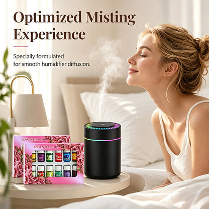 🔥Limited Time 50% Off！🎁🌺The fresh scent lifts your mood！🌷12-Pack Water Soluble Essential Oils Set