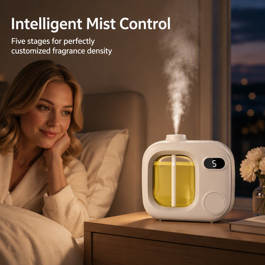 TYIIPLUS™ Smart LED Aroma Diffuser with Mist Control