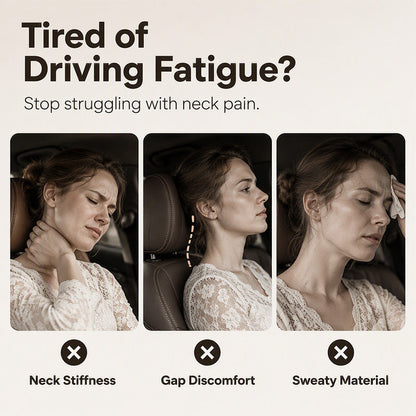 🥳2026 HOT SALE🥳💞50K+ SOLD!🚗💺 50% OFF! Memory Foam Car Neck Pillow – 3D contoured support, slow‑rebound foam. Reduces neck pressure on long drives – drive in comfort! 🛡️✨