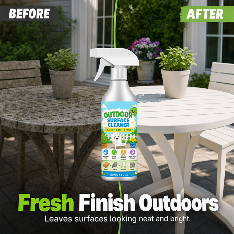 🎉 LIMITED TIME 49% OFF! 🧴 Multi-Surface Patio Cleaner Spray – Lift Grime from Wood, Metal, Plastic & Stone – Quick Spray & Wipe ✨
