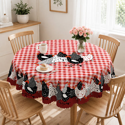 🎉 2026 Sale — Over 27,400 Sold!🐔 Farmhouse Rooster Tablecloth