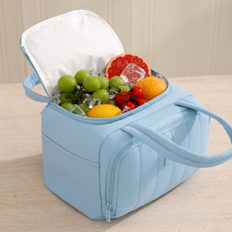 📢📢50% OFF !! ⏰Quilted Insulated Water Resistant Lunch Bag