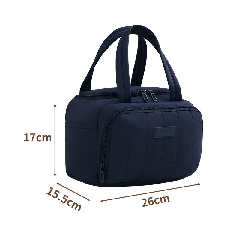 📢📢50% OFF !! ⏰Quilted Insulated Water Resistant Lunch Bag