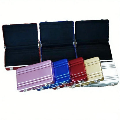 Aluminum Alloy Mini Anti-theft Briefcase/Business Card Holder