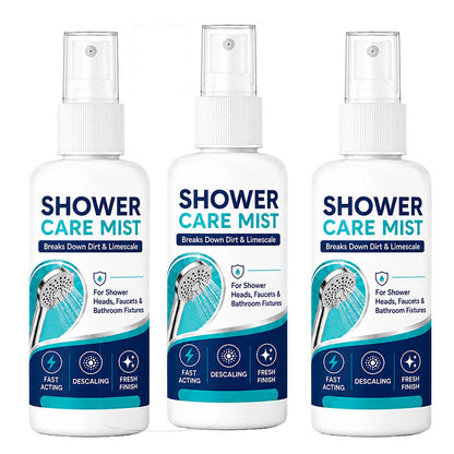 🚿Limited-time Special Price:£7.99!!!✨Fast-Acting Shower Limescale Remover Spray – Dissolves stubborn mineral deposits & hard water stains. Restores water flow & shine – just spray & wipe! 🧼💪