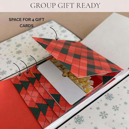 🎄Christmas Pre Sale￡6.99!!☃️Creative Christmas Waterfall Gift Card Booklet