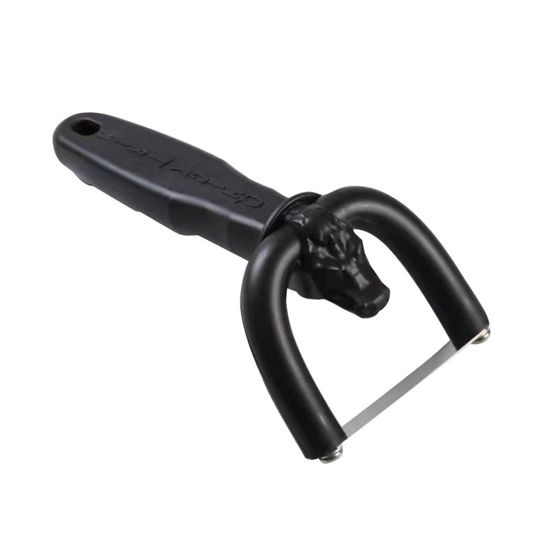 🥳2026 HOT SALE🥳💞50K+ SOLD! 🥩🔪 50% OFF! Handheld Fat Trimmer for Beef & Pork – U-shaped curved holder targets surface fat without wasting lean meat. Stainless steel blade, ergonomic grip – prep like a pro! 🧑‍🍳✨